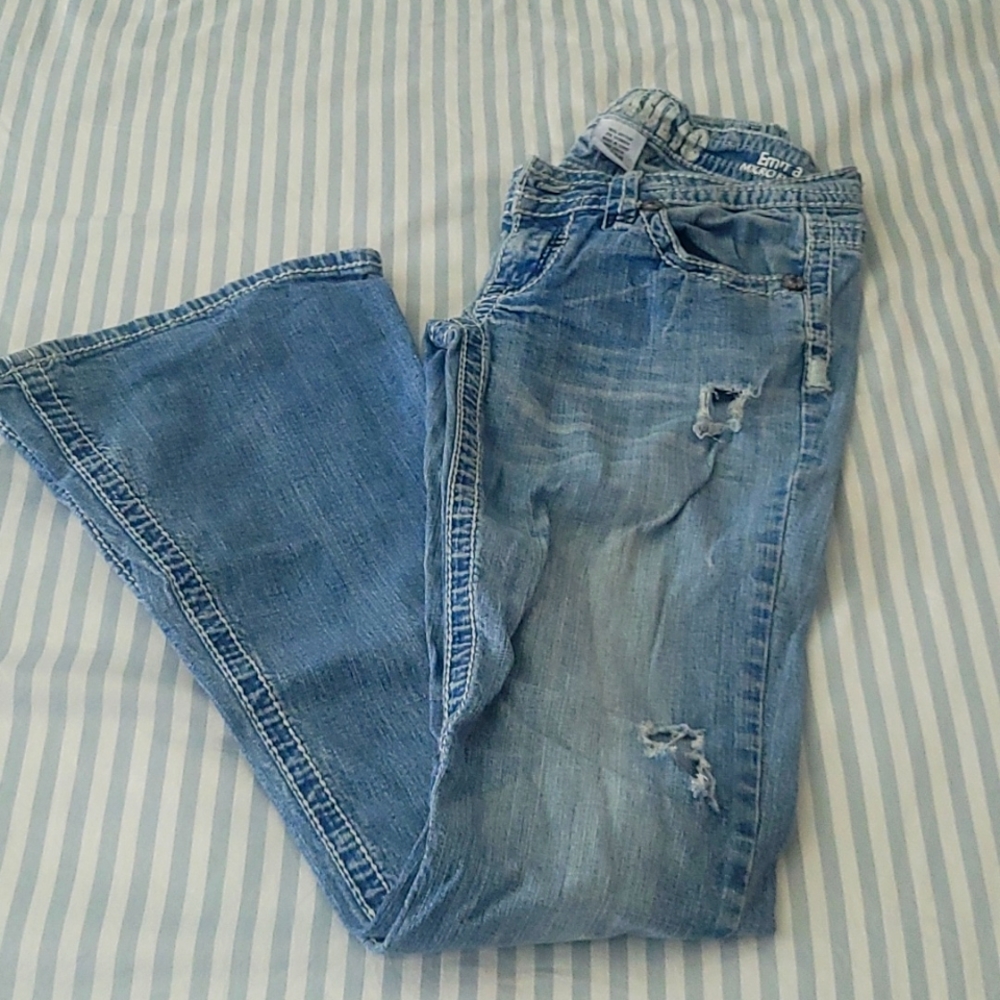 Hydraulic jeans, size 3/4
